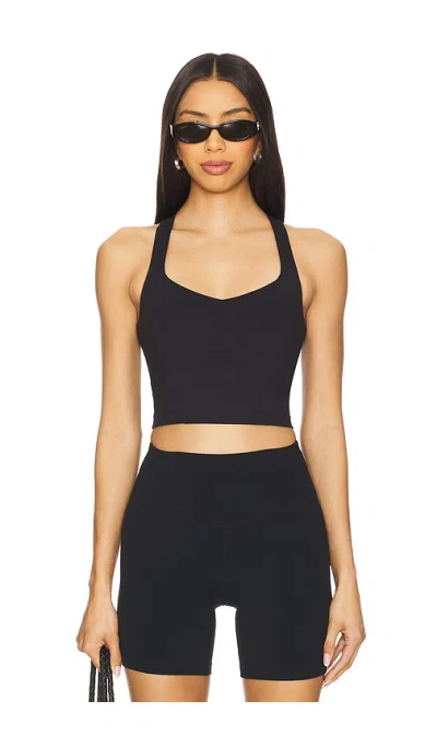 Beyond Yoga Power Beyond Intensity Racerback Cropped Tank Top In Black