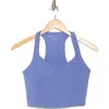Beyond Yoga Powerbeyond Intensity Crop Tank In Purple