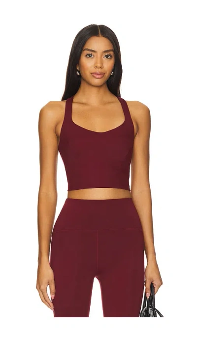 BEYOND YOGA POWERBEYOND INTENSITY RACERBACK CROPPED TANK TOP