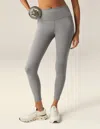 Beyond Yoga Powerbeyond Strive Midi Legging In Iron Gray