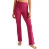 Beyond Yoga Practice Space Dye High Waist Pants In Cranberry Heather
