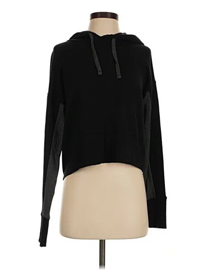 Pre-owned Beyond Yoga Pullover Hoodie In Black