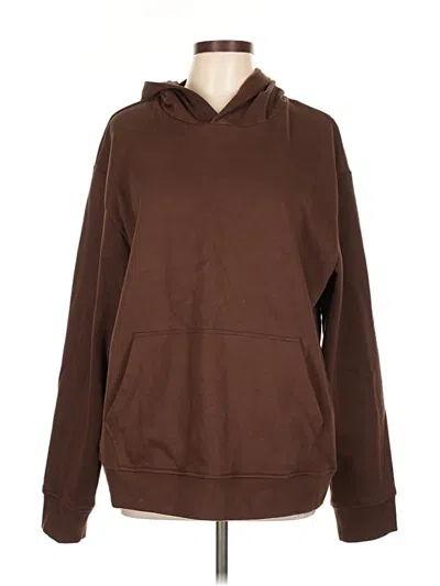 Pre-owned Beyond Yoga Pullover Hoodie In Brown