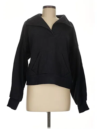Pre-owned Beyond Yoga Pullover Sweater In Black