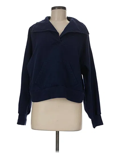 Pre-owned Beyond Yoga Pullover Sweater In Blue
