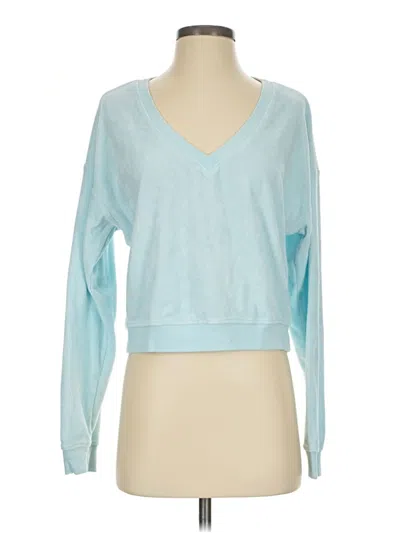 Pre-owned Beyond Yoga Pullover Sweater In Blue