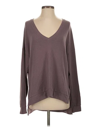 Pre-owned Beyond Yoga Pullover Sweater In Brown