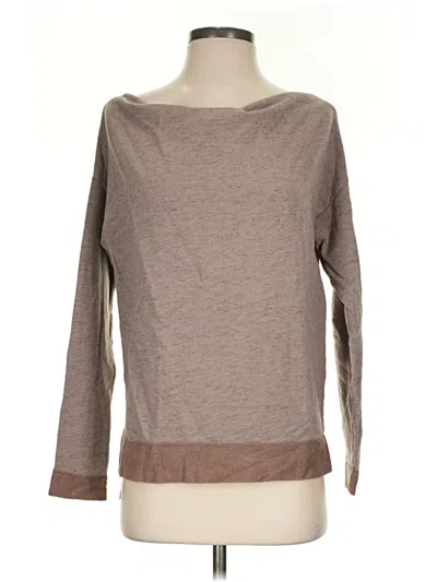 Pre-owned Beyond Yoga Pullover Sweater In Brown