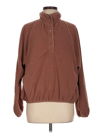 Pre-owned Beyond Yoga Pullover Sweater In Brown