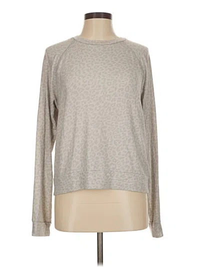 Pre-owned Beyond Yoga Pullover Sweater In Gray