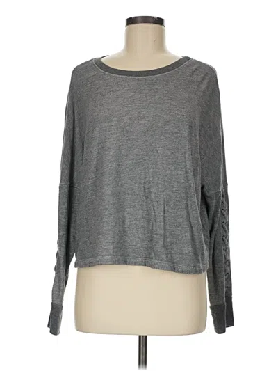 Pre-owned Beyond Yoga Pullover Sweater In Gray