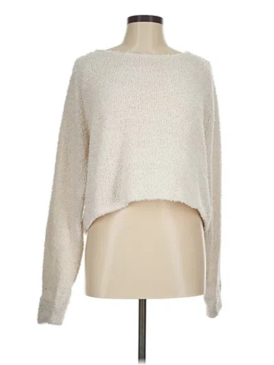 Pre-owned Beyond Yoga Pullover Sweater In Ivory