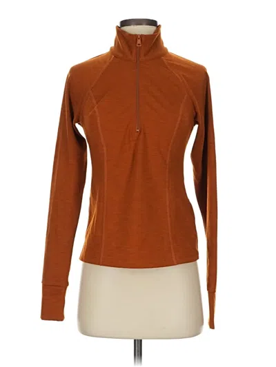 Pre-owned Beyond Yoga Pullover Sweater In Orange