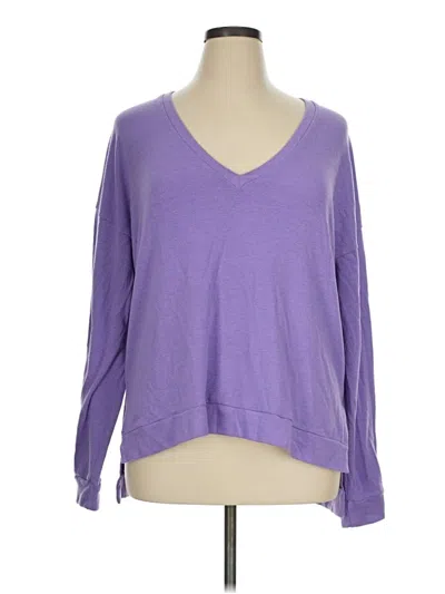 Pre-owned Beyond Yoga Pullover Sweater In Purple
