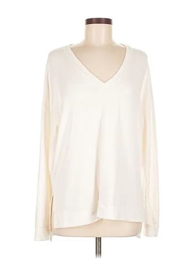 Pre-owned Beyond Yoga Pullover Sweater In White