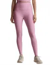 Beyond Yoga At Your Leisure Space Dye High Waist Midi Leggings In Pink