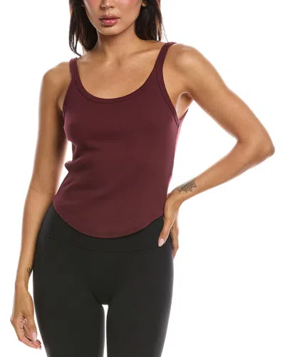 Beyond Yoga Rib Classic Tank In Burgundy