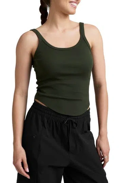 Beyond Yoga Rib Tank Top In Green