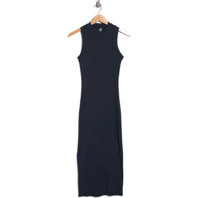 Beyond Yoga Ribbed Tank Midi Dress In Nocturnal Navy