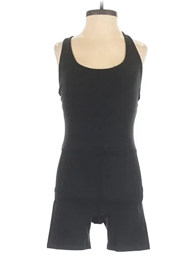 Pre-owned Beyond Yoga Romper In Black