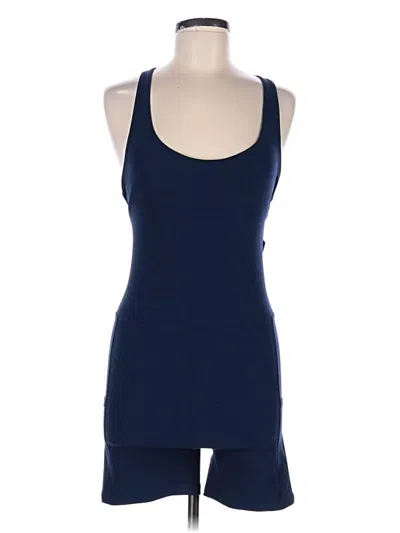 Pre-owned Beyond Yoga Romper In Blue