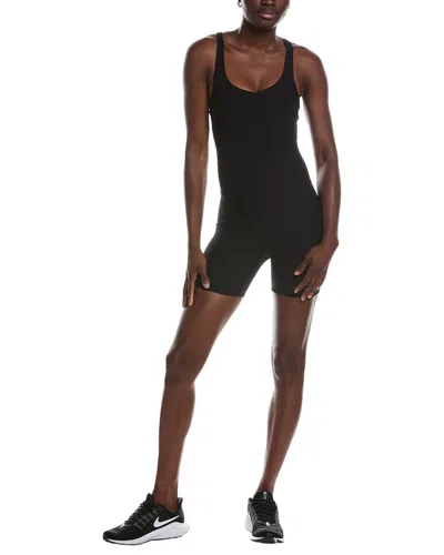 Beyond Yoga Routine Ribbed 5in Biker Jumpsuit