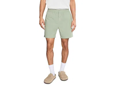Beyond Yoga Saturday Shorts Men's Workout Grey Sage: 2xl 6, Cotton/polyester/spandex In Green