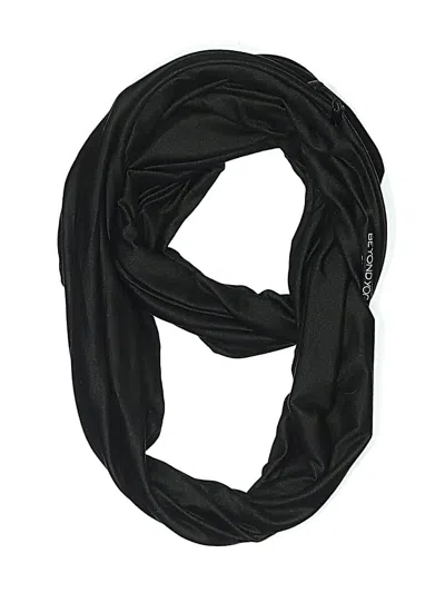 Pre-owned Beyond Yoga Scarf In Black