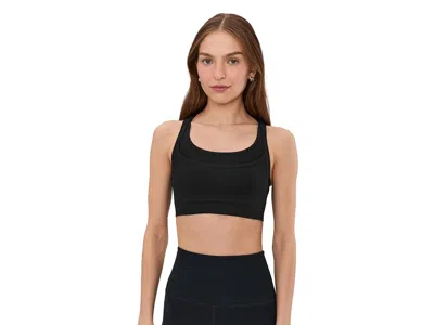 Beyond Yoga Seamless Moves Layered Bra Women's Bra Black: Sm, Elastane/polyamide