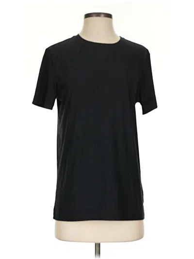 Pre-owned Beyond Yoga Short Sleeve T-shirt In Black