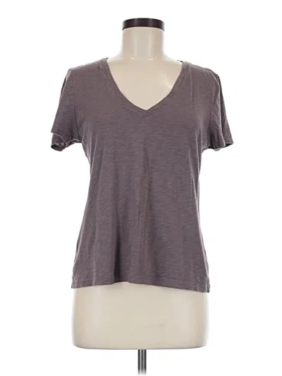Pre-owned Beyond Yoga Short Sleeve T-shirt In Gray