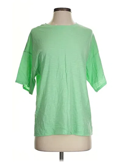 Pre-owned Beyond Yoga Short Sleeve T-shirt In Green
