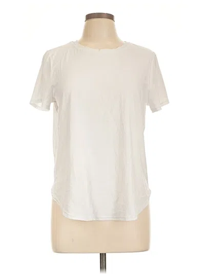 Pre-owned Beyond Yoga Short Sleeve T-shirt In Ivory