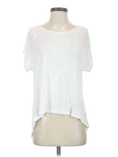 Pre-owned Beyond Yoga Short Sleeve T-shirt In White