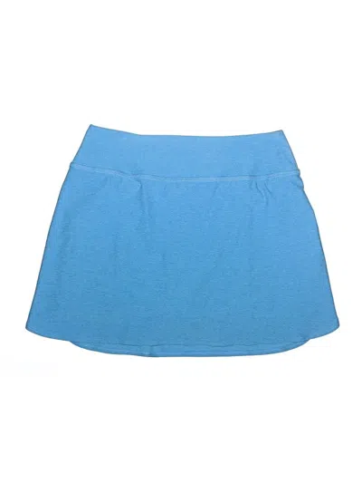 Pre-owned Beyond Yoga Skort In Blue
