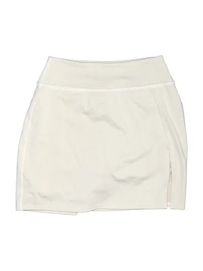 Pre-owned Beyond Yoga Skort In Ivory