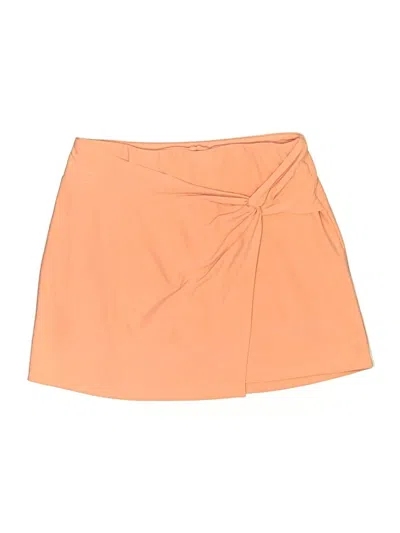 Pre-owned Beyond Yoga Skort In Orange