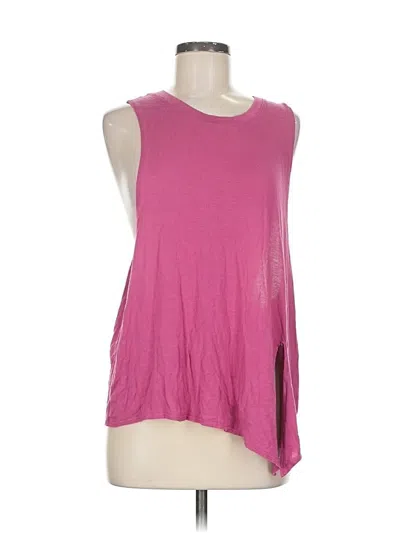 Pre-owned Beyond Yoga Sleeveless T-shirt In Pink