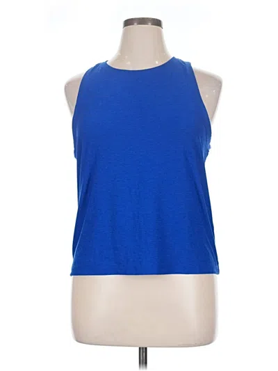 Pre-owned Beyond Yoga Sleeveless T-shirt In Blue