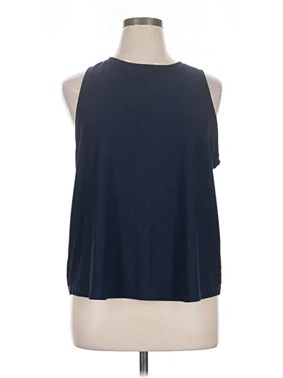 Pre-owned Beyond Yoga Sleeveless T-shirt In Blue