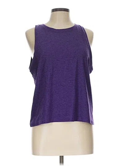 Pre-owned Beyond Yoga Sleeveless T-shirt In Purple