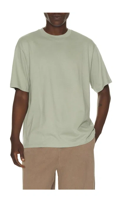 Beyond Yoga Softknit Cotton Tee In Green