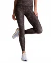 Beyond Yoga Softmark Caugth In The Mid High Waisted Leggings In Disty Leopard In Brown