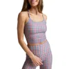Beyond Yoga Softmark Crop Tank In Multi