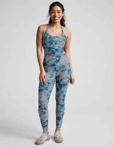 Beyond Yoga Softmark High Waisted Midi Legging In Daydream Meadow In Blue