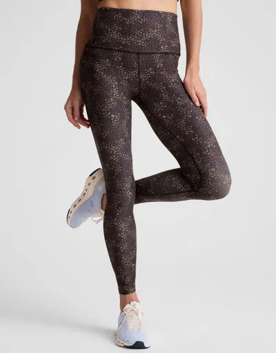 Beyond Yoga Softmark High Waisted Midi Leggings In Ditsy Leopard