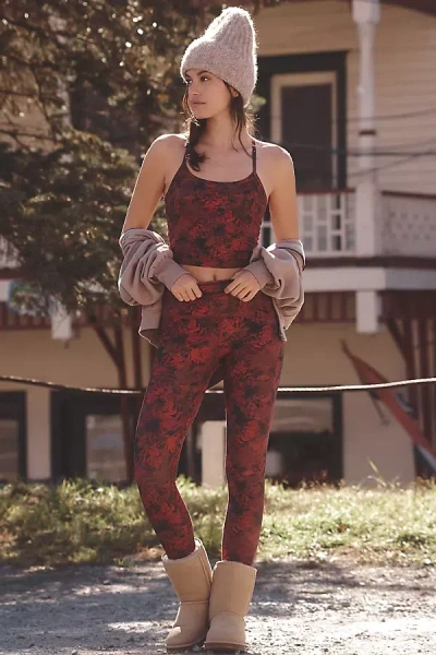 Beyond Yoga Softmark High-waisted Midi Leggings In Purple