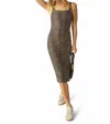 Beyond Yoga Softmark Icon Animal Print Midi Dress In Multi