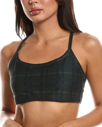Beyond Yoga Softmark Slim Racerback Bra In Green