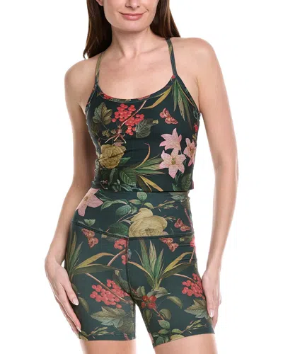 Beyond Yoga Softmark Slim Racerback Cropped Tank In Multi